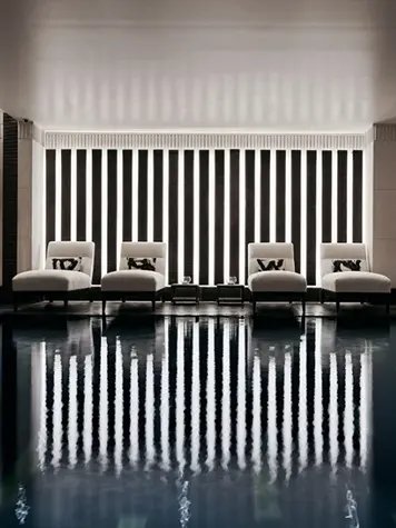 Inside the Connaught Spa in Mayfair