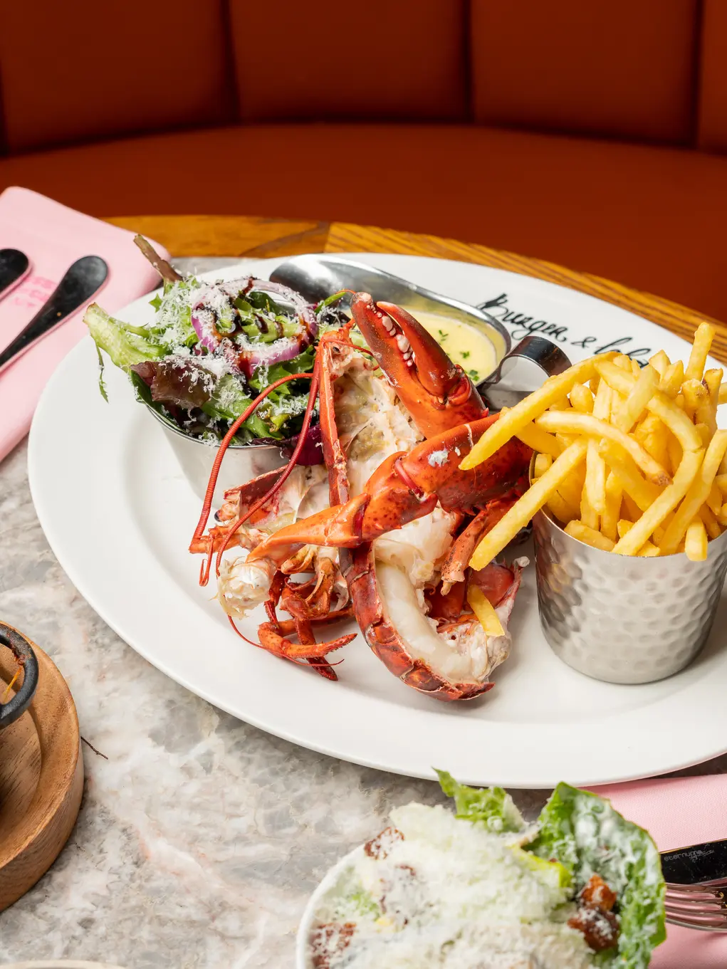 Lobster and Chips at Burger and Lobster