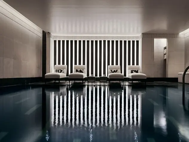 Inside the Connaught Spa in Mayfair